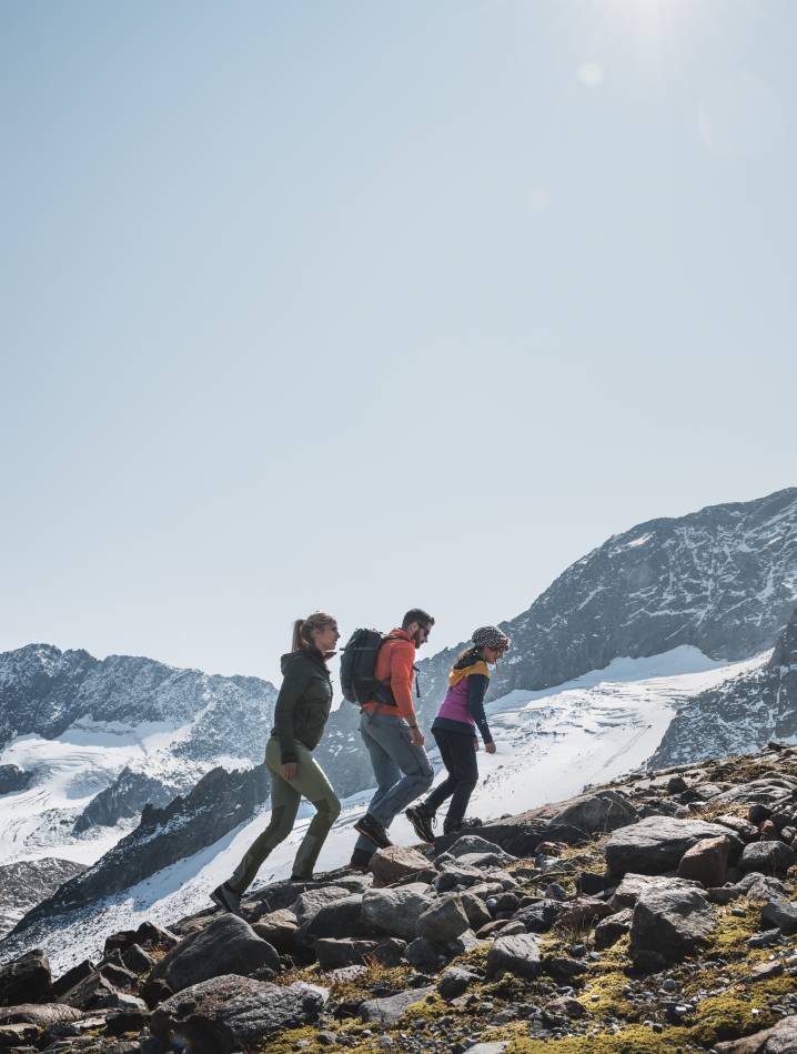 Sommerwanderung am Stubaier: Gletscher - Alpenhotel Kindl