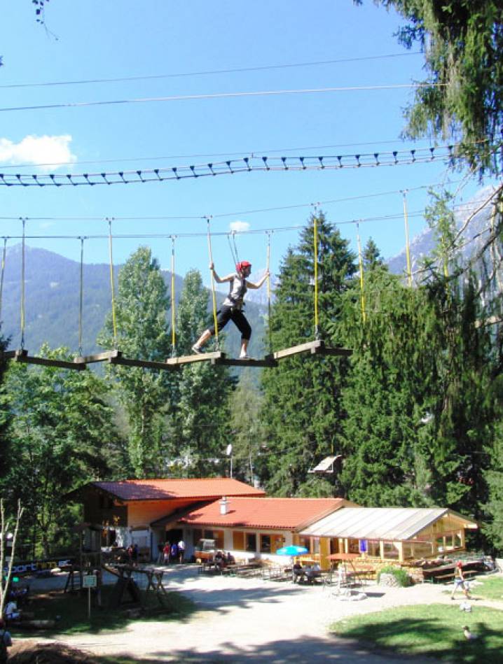 High rope course - Alpenhotel Kindl